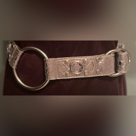 Coco Bianco Leather Belt - Picture 4 of 7